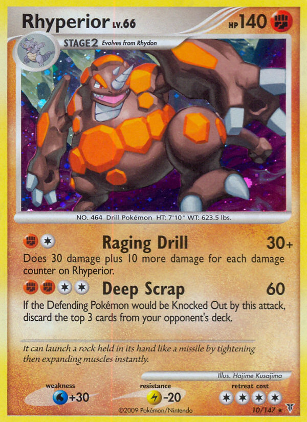 Supreme Victors Holo Rhyperior #10/147